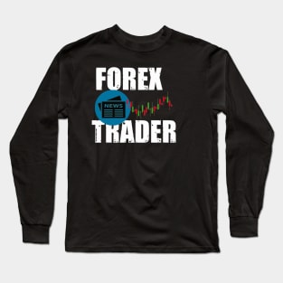 Forex News Trader Long Sleeve T-Shirt